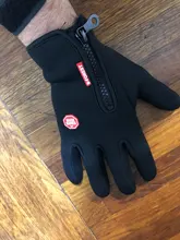 Invierno guantes de ciclismo bicicleta caliente pantalla táctil guantes dedo completo impermeable al aire libre ciclismo esquí motociclismo