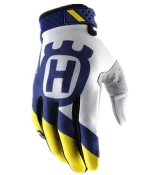 

Motocross Enduro Trial Racing Gloves Husqvarna style size L men's