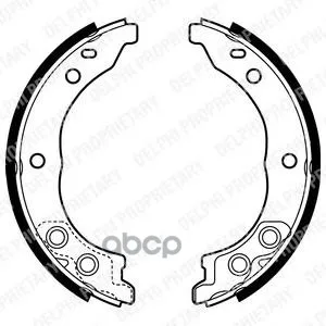 

Ls1962 _! drum pads Fiat Ducato, citrien jamper all 94 Delphi art. Ls1962