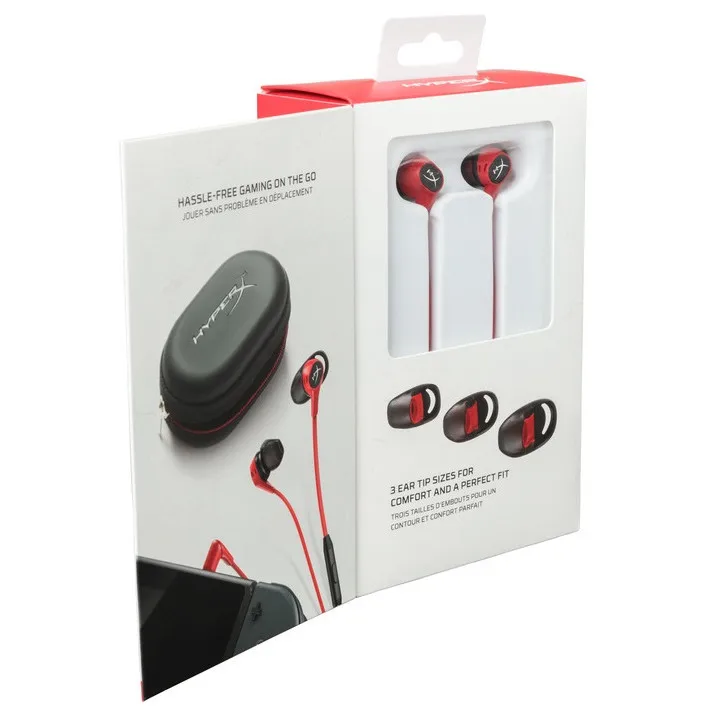 Игровые наушники HyperX Cloud Earbuds (HX HSCEB RD)|Наушники и гарнитуры| |
