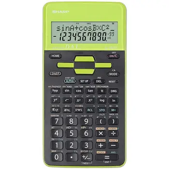 

Scientific calculator EL-531TH black color/VerdeSHARP18.22