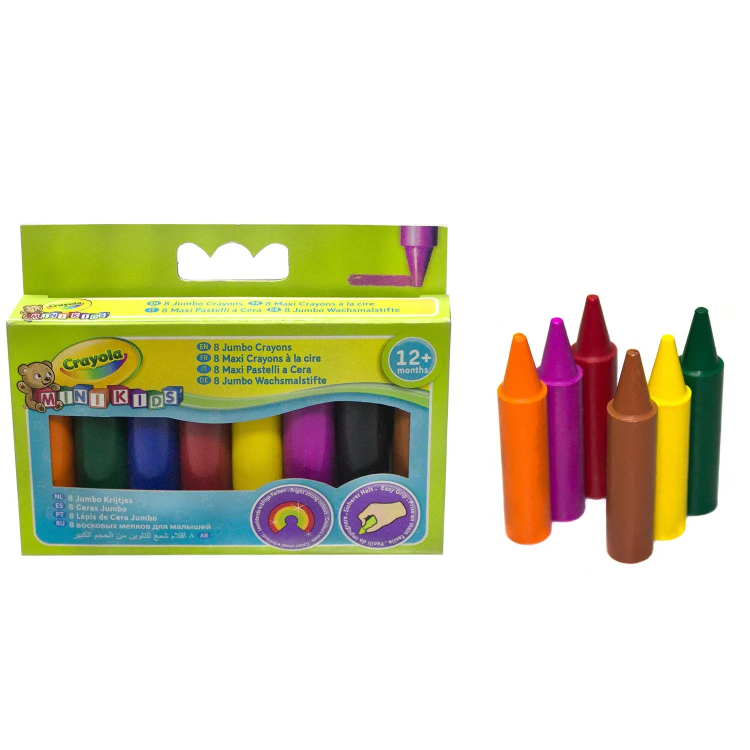 Мелки восковые Crayola 8 шт 0080