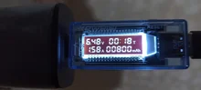 Voltímetro USB, medidor de voltaje de corriente, pantalla Digital LCD, probador de capacidad de batería, medición, indicador de carga USB