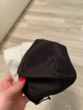 1pc de algodón negro máscara boca cara Mascarilla Anti PM2.5 polvo máscara de Boca 1pc activado máscara de filtro de carbono tela cara máscara lavable cuidado