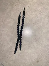 Taladro eléctrico Universal, vástago Flexible de serpiente, destornillador de manguera, Cardan, varilla de extensión blandas