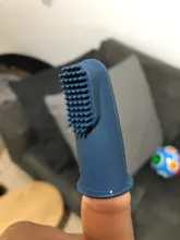 Cepillo de dientes suave de dedos para bebé, sin BPA, de silicona, Grado Alimenticio, cuidado de la salud Oral