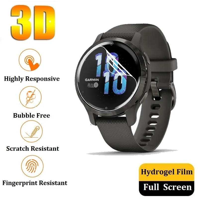 Hydrogel Protective Film For Garmin Venu 2 2s Screen Protector (not