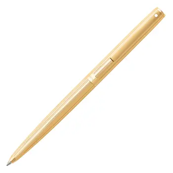 

Sheaffer Sagaris-two-color ballpoint pen, gold grooved with pen pens