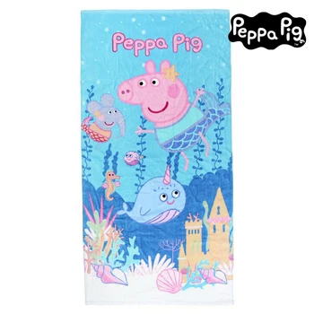 

Beach towel Peppa Pig 75495 cotton light blue