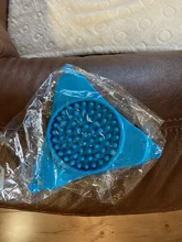 Dog-Bowl-Mat Training-Helper Pet-Slow-Feeder Grooming Bathing Feeding Soft-Silicone 18--18--1.5cm