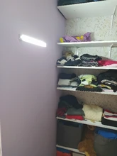 Ultra-Thin Night Light 12/23.5/40cm LED Under Cabinet Lights PIR Motion Sensor USB Rechargeable