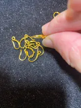 10 unids/lote S925 pendiente de plata esterlina ganchos colgantes hipoalergénico estilo francés pendiente de alambre para la fabricación de la joyería DIY resultados