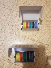 Flexible Silicone Wire Stranded-Wire Electrical-Line Copper 5-Color 20/18awg Mix-Package