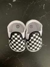 Zapatos clásicos a cuadros para bebé recién nacido, calzado de suela suave de algodón, informales, deportivos, para cuna