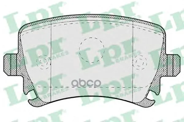 Колодки Тормозные Volkswagen Touran 03/Caddy/G5/G6 Задние Lpr 05p1219 Lpr арт. 05P1219