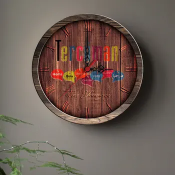 

Personalized Professional Translator Wood Wall Clock-1
