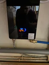 Hot-Water Temperature Tankless Bathroom Electric Instant Home Shower-Wide 6500W Frequency