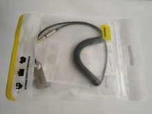 Baseus-Adaptador AUX Bluetooth, cable dongle para coche, conector de 3.5mm, 5.0 4.2, AUX Bluetooth 5.0 4.2, receptor y transmisor de audio y música