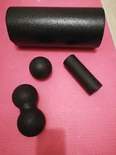 3/5 Uds Yoga de rodillos de masaje y pelota para hacer ejercicio juego de rodillo de espuma para el dolor de espalda auto-miofascial tratamiento Pilates músculo de ejercicios