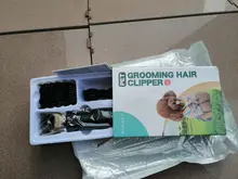 Kit de cortadora de pelo para perros, afeitadora recargable por USB Gato, bajo ruido, cuchilla de repuesto