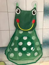 Juguetes de baño para Baby Shower, red de almacenamiento con fuertes ventosas, bolsa de juguete, organizador de baño