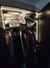 Stairs Light Strip-Lamp Cabinet Motion-Sensor Wireless 1M for Tv-Backlight-Lighting 2M