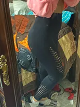 CHRLEISURE-mallas Push Up de cintura alta para mujer, Leggings de encaje perfecto para entrenamiento, Jeggings informales, 4 colores