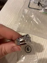 FDLK-anillo brillante de lujo para hombre, de plata, color blanco Natural, 2.5CT, banda de cristal para boda, joyería de fiesta, Tamaño 7, 8, 9, 10, 11, 12