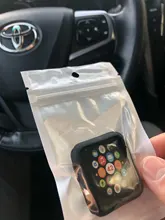 Funda delgada para Apple Watch Series 6, 5, 4, 3, 2, 1 SE, cubierta de TPU claro y suave, Protector de pantalla para iWatch 4, 3, 44MM, 40MM, 38 y 42MM