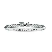 

KIDULT 316L STAINLESS STEEL BRACELET, "NEVER LOOK BACK" 731374-PHYLOSOPHY