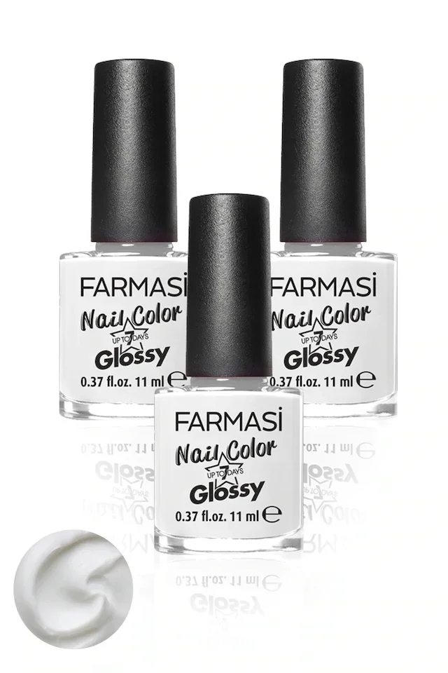 

Farmasi Classic Nail Polish Innocent-11ml 3 PCs 412854655