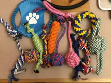 Toy-Sets Chew-Rope-Toys Large-Dog Teeth Big Dogs Outdoor for 12pcs Juguete Perros Para