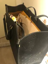 Fieltro tela inserte bolso Speedy organizador para el bolso, bolso cosmético, maquillaje Sr. & Sra. Regalo pareja regalo aniversario regalo viaje regalo suyo y suya de interior bolso bolsa de mamá para ONTHEGO bolso