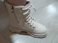 COOTELILI-Botines de punta redonda con cremallera y cordones para mujer, zapatos de moda, antideslizantes, con tacón de 5,5 cm, 2020