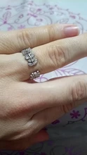 Adjustable Rings Jewelry Crystal Korean Lovely Elegant New-Fashion Women Modelling Fine-Leaves