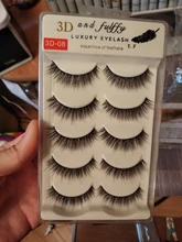 Fake Eyelashes Makeup Daily Natural Thick HBZGTLAD 5-Pairs Handmade 3D