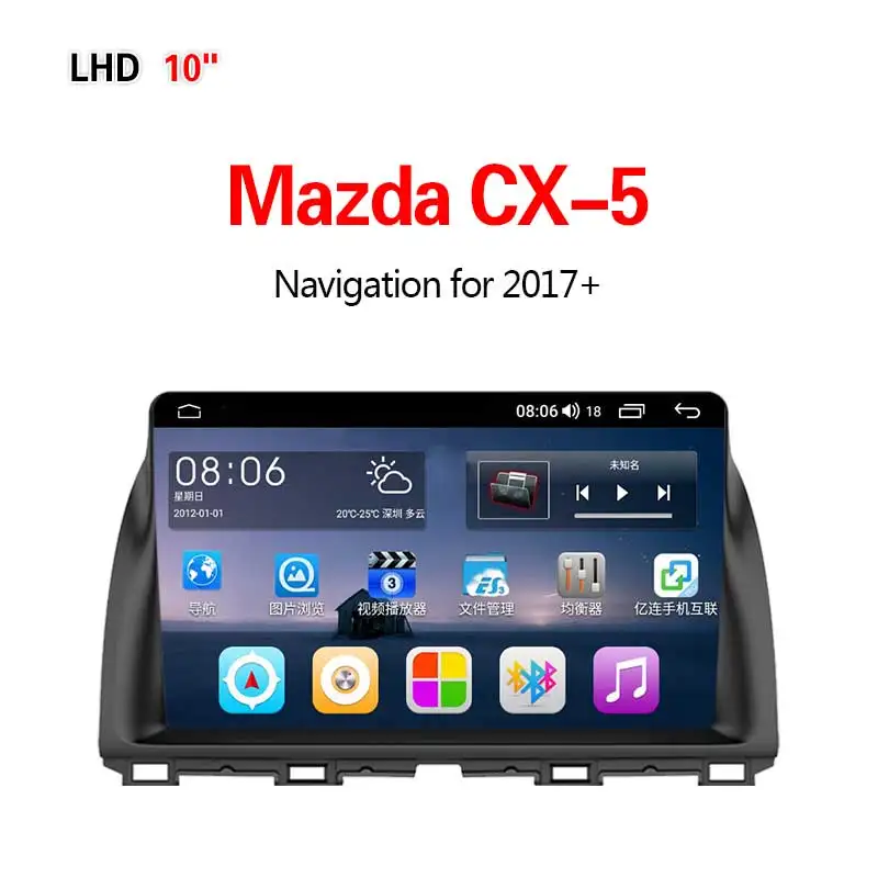 Lionet gps навигация для автомобиля Mazda CX-5+ 10,1 дюймов LM1004Y - Размер экрана, дюймов: 4G 8core 4G64G