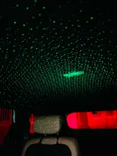 Proyector de luz de estrellas para discoteca, luces LED de fiesta con USB, iluminación Interior de coche, cielo estrellado, Galaxia, luces nocturnas