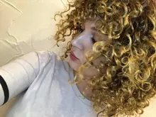 NNZES-peluca Afro rizada para mujeres negras, pelo largo sintético con flequillo, color negro y gris, 14 pulgadas