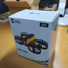 Holy Stone-Mini Dron de control remoto sin cabeza, cuadricóptero de control remoto, una tecla, aterrizaje automático, 3 baterías, helicóptero, HS450/210/330