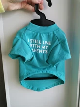 Letras de moda impreso Bulldog francés Camisa de algodón elástico ropa de perro mascota para Yorkshire Chihuahua verano bombero esposa camiseta bombero novia fuego emblema bombero Don bombero Cruz de traje