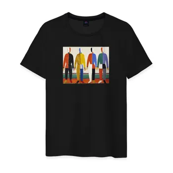 

Men's T-shirt cotton Kazimir Malevich "peasants"