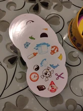 Juego Family Spot It con caja de Metal, tarjeta de juego con garabatos de 83mm, versión en inglés, Artículos populares