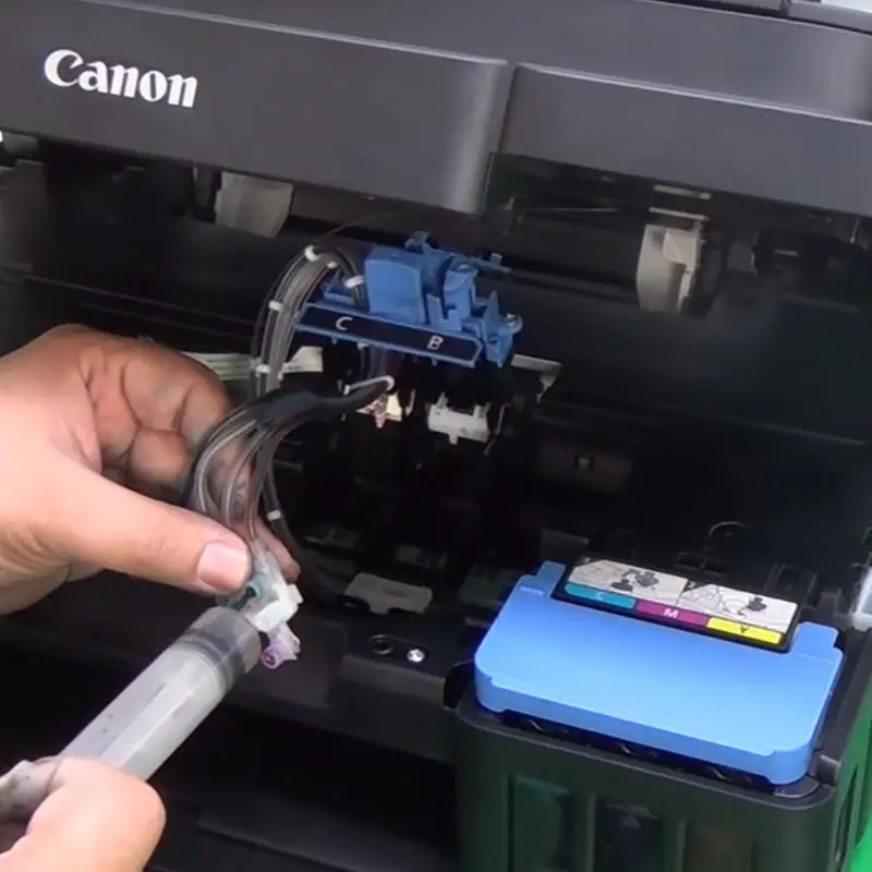 Líquido de limpieza de cabezal de impresión, herramienta para Canon  QY6-8004, GI-490, GI-590, GI-290, Cartucho de inyección de tinta, cabezal  de impresión CA91, CA92, GI-790, 8020 - AliExpress Ordenadores y oficina
