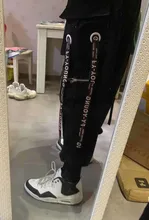 Pantalones Cargo de Hip Hop para hombre, pantalón de baile callejero, elástico, con múltiples bolsillos, Tendencia de primavera, suelto, Hip Hop, 2021