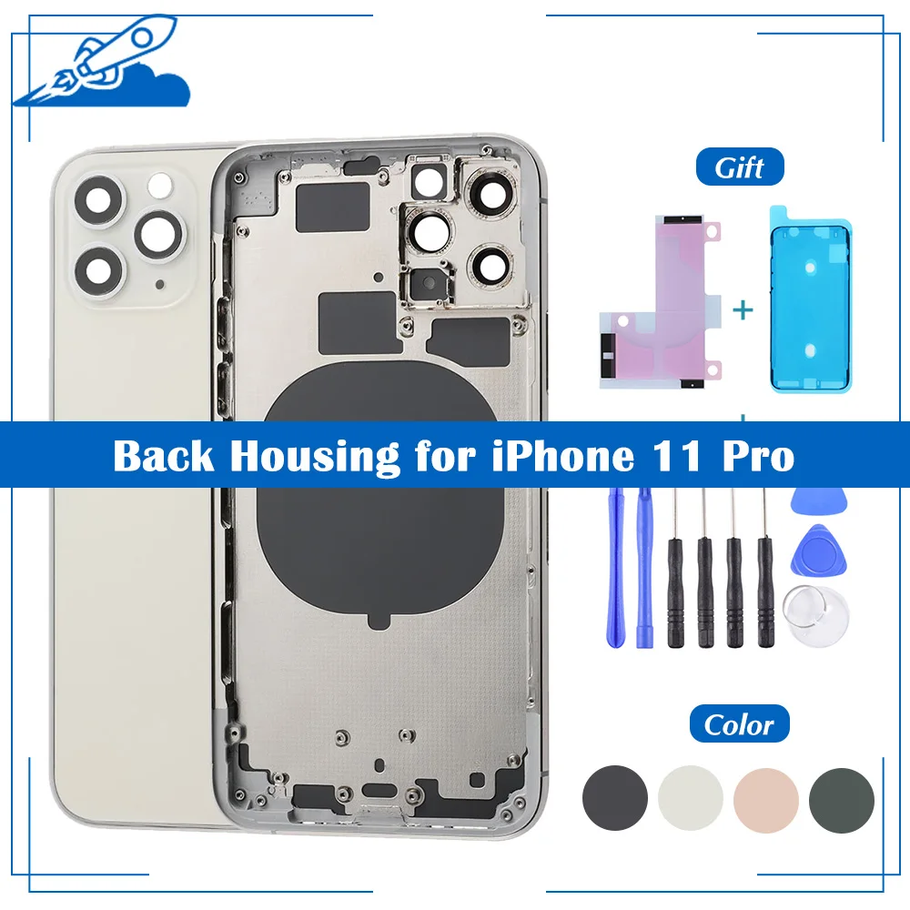 OEM Back Housing Rear Glass Cover For iPhone 11