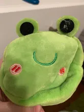 Monedero de felpa de dibujos animados para mujer, monedero de anime, bolso de llaves, billetera de estudiante, bolsa de regalo informal con cremallera