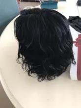 Wigs Short Lace-Part Human-Hair Pre-Plucked HANNE Bleached Natural Women Brazilian 