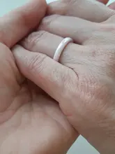 Anillos de cerámica pulida para hombre y mujer, de 3 colores, 8mm, anillos de boda de compromiso, accesorios de joyería, compras en línea, gran oferta