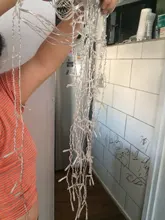 String Light Decorative-Light Led Curtain Christmas Garland Icicle Stage Led-Faiy Garden